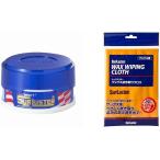 Surluster シュアラスター カーワックス インパクト ジュニア 100g S-07 &amp; ワックス拭き取りクロス カーワックス用 S-60 セット買い