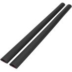 エーモン(amon) 静音計画 風切り音防止モール ドア センターピラー用 約30mm×490mm×厚さ12mm 4820 ゴム 黒 モール 1)センターピラー用