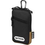 ハクバ OUTDOOR PRODUCTS(アウトドアプロダクツ) スマートフォンポーチ04 ブラック AMZODSPP04BK カラビナ・ベルトループ付 iPhone 12 PRO Max、8