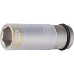 トネ(TONE) プロテクター付インパクト用薄形ホイルナットソケット 4AP-21N 差込角12.7mm(1/2