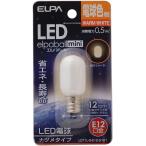  Elpa (ELPA) LED зизифус форма LED лампа освещение E12 100V 0.5W лампа цвет закрытый для LDT1L-G-E12-G101