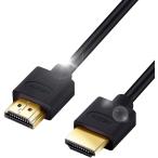 Hanwha HDMIケーブル 5m 細線 4.2mm Ver2.0b スーパースリム ハイスピード 8K 4K 2K対応 UMA-HDMI50 PlayStation 対応