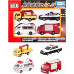 タカラトミー『 トミカ 緊急車両セット5 』 ミニカー 車 おもちゃ male 3歳以上 玩具安全基準合格 STマーク認証 TOMICA TAKARA TOMY
