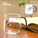 耐熱ガラス マグカップ ミッキー ドナルド ディズニー Disney 430ml ガラスマグ 透明 耐熱グラス グラスマグ コップ おしゃれ かわいい キャラクター グッズ