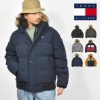 中綿 ファージャケットTOMMY HILFIGER トミー ヒルフィガー ダウンジャケット ブランド メンズ 防寒 159ap863 フェイクファー ロゴ アメカジ リブ付き 送料無料