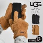ショッピング通勤用 UGG グローブ 手袋 ボア メンズ スマホ対応 防寒 防風 暖かい 裏起毛 ブランド アグ 黒 茶 もこもこ 通勤 通学 プレゼント 101066