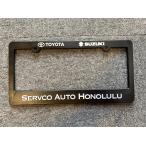 Гаваи номерной знак рама TOYOTA SUZUKI SERVCO AUTO HONOLULU номерная табличка очень редкий редкий товар редкий товар Гаваи прямой импорт 