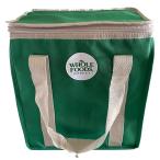 ホールフーズ 保冷バッグ クーラー 大容量 ソフト  グリーン ブランド 折りたたみ まち広 ハワイ限定  お土産  WHOLE FOODS MARKET