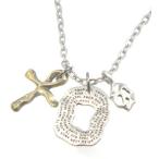 Yahoo! Yahoo!ショッピング(ヤフー ショッピング)クロスネックレス スカル浮き輪プレート3Pトップ/在庫限り価格