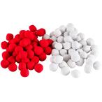 eba новый EVERNEW. рисовые клецки EV45 100 штук комплект мягкий шар inserting для соревнований красный белый движение . физическая подготовка праздник Event школа объект блок внутри . тренировка соревнование тренировка игра с мячом собрание re