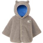ザ・ノース・フェイス THE NORTH FACE ベビーカドルフリースポンチョ 赤ちゃん 子供 アウター 上着 保温 秋冬 防寒 外遊び おでかけ 着脱簡単 ドット