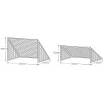 kaneyaKANEYA Mini сетка для ворот 215WT K-1342 сеть часть . Club тренировка соревнование физическая подготовка движение . физическая подготовка праздник игра с мячом собрание reklie-shonK1342