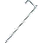 カネヤ KANEYA ゴールポスト固定クイDX 1 本 学校 体育 部活動 クラブ活動 授業 部品 修理 器具 備品 用品 用具 ハンドゴール 固定具 スチール製 クロ