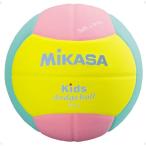 ミカサ MIKASA スマイルドッジボール 2号 イエロー×ピンク×ライトグリーン ジュニア キッズ ドッチボール 学校体育用品 クラブ レクリエーション レジャー 屋