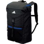 アディダス adidas ボール用デイパック 27L 黒色 青色 ブラック ブライトロイヤル リュック リュックサック 通学 部活 サッカー バレーボール 中学生 高校生