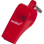 モルテン molten ホイッスル R赤 学校 体育 授業 クラブ 部活 コルク入り 笛 フエ 合図 ロープ付  WHIR