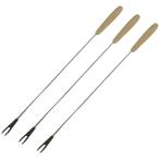 キャプテンスタッグ CAPTAIN STAG BBQ グリルフォーク 35cm 3本組 UG-3213  UG3213