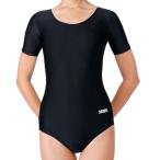  Sasaki SASAKI U шея короткий рукав Leotard женский 7014 Basic Leotard одежда U шея soft чувство глянец стрейч часть . тренировка собрание соревнование .. новый входить часть участник 