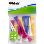 タバタゴルフ Tabata GOLF スリムティー レギュラー プラスチック スリムレギュラーティ― 折れにくい 低抵抗 ティーアップ ショット ボール ラウンド