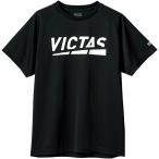 ヴィクタス VICTAS プレイ ロゴ ティー PLAY LOGO TEE プラクティスシャツ Tシャツ メンズ レディース 吸汗速乾 抗菌 防臭  632101 1000