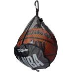  Wilson Wilson NBA одиночный мяч дорожная сумка черный сумка обруч Kei ja- кейс 1 лампочка inserting сетка задний место хранения соревнование .... часть деятельность 