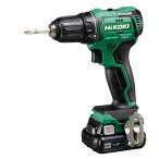 HiKOKI(ハイコーキ) コードレスドライバドリル スライド電池4.0Ah キーレスチャック 10.8V 急速充電器・ケース付 DS12DD(2LS)