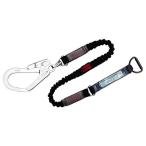 藤井電工 新規格 胴ベルト型用ランヤード [ノビロンランヤード] 1700mm 黒 TBL-AD-NV593SV-BK-N ツヨロン 墜落制止用器具 安全帯