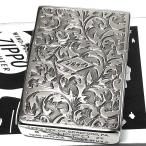 ショッピングzippo ZIPPO ライター ジッポ 1935 復刻レプリカ シルバー 燻し アラベスク 両面加工 3バレル 渋い かっこいい 唐草 彫刻 アンティーク 銀