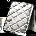 ZIPPO アーマー ジッポ ライター 深彫り ダイヤカット 鏡面仕上げ シルバー 両面同加工 かっこいい 重厚 高級 メンズ レディース ギフト