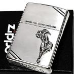 ZIPPO ウィンディ 立体メタル シルバー ジッポ ライター 彫刻 Windy かわいい 燻し仕上げ ダイアゴナルライン おしゃれ