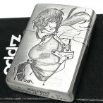 ZIPPO ライター レヴィ ブラックラグーン かっこいい シルバー 3面加工 キャラクター アニメ  ギフト プレゼント