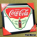  зеркало Coca Cola pab зеркало Logo модный античный интерьер american смешанные товары стандартный лицензия товар Coca Cola ICE COLD орнамент 