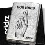 ZIPPO ライター ゴッドハンド アンテ�