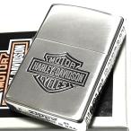 ショッピングハーレーダビッドソン ZIPPO ハーレー ダビッドソン ロゴデザイン サイド彫刻 シルバー かっこいい ジッポライター 渋い 銀 おしゃれ