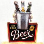  жестяная пластина табличка античный en Boss plate ICE COLD Beer american смешанные товары пиво sake стена украшение retro симпатичный Vintage модный балка 