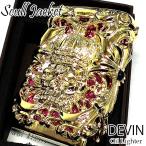 オイルライター スカルジャケット D