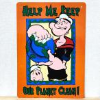  открытый табличка pra автограф панель Popeye PLANET CLEAN POPEYE. магазин стена украшение герой plate ресторан american смешанные товары интерьер 