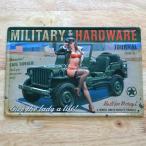  жестяная пластина табличка american милитари машина MILITARI&amp;HARDWARE Vintage plate стена украшение Vintage смешанные товары интерьер sexy 