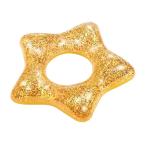 送料無料 浮き輪  大人 スイムリング フロート ビーチ キラキラ ラメ 星型  女の子 水遊び 夏休み 海 プール 海水浴 90cm