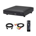 DVD プレーヤー1080Pサポート 小型DVDプレーヤー DVD/CD再生専用 モデル HDMI端子 搭載 CPRM対応USB、AV / HDMIケーブルが付属