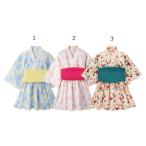浴衣 子供 130cm レトロ 子供服 女の子 カジュアル ワンピース キッズ キャミワンピ リボン 袴 ひまわり 簡単 夏 90cm 100cm