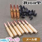 Right リアルダミーカート 7.62x51mm NATO弾（10発セット 実物ベルトリンク付き） メール便 対応商品