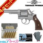 tanaka Works S&amp;W M67 combat master-piece Ver.3 Stainless Finish 4 дюймовый departure огонь тип модель оружия полный комплект 