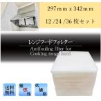 レンジフードフィルター 換気扇 特厚 極厚 10mm 1cm 297×342