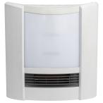 加湿セラミックファンヒーター W420×D225×H430mm SKJ-SH125KCF(WH) (暖房器具 縦型 季節家電 首振り スタイリッシュ 省スペース エスケイジャパン) 爆買