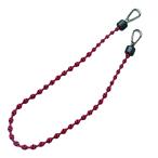 キャタピーコード 1kg レッド/ブラック 日本製 1kg (落下防止 固定 結束 荷物バンド ツインズ) 爆買