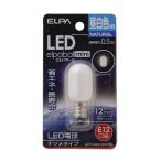 エルパ LED電球 ナツメ形 E12 昼白色 L