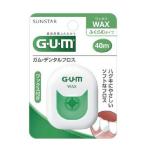  жевательная резинка (G*U*M) зубная нить 40mWAX (1ko входить ) (GUM зуб промежуток щетка зубной s воск Sunstar ). покупка 