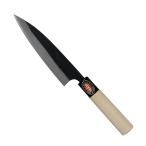 九佐吉 黒打 アジ切包丁 サック入 145mm (調理用) 爆買