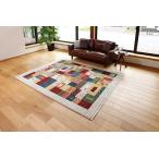 トルコ製ウィルトン織の玄関マット RAKKAS ジャルダン サイズ60×90cm 萩原 [民族調 エスニック] 爆買